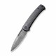 Couteau Civivi Caetus Damas Manche Fibre de Carbone IKBS Linerlock Clip C21025CDS1 - Livraison Gratuite