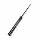 Couteau Civivi Caetus Damas Manche Fibre de Carbone IKBS Linerlock Clip C21025CDS1 - Livraison Gratuite
