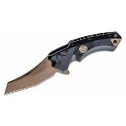 Couteau SIG Sauer X5 SIG Emperor Scorpion Lame 154CM Wharncliffe Manche Alu Button Lock Made USA SIG36560 - Livraison Gratuite