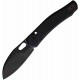 Couteau Vosteed Morel Black N690 Blade Aluminum Handle IKBS Clip Crossbar Lock VOSA1001 - Livraison Gratuite