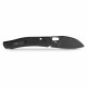 Couteau Vosteed Morel Black N690 Blade Aluminum Handle IKBS Clip Crossbar Lock VOSA1001 - Livraison Gratuite