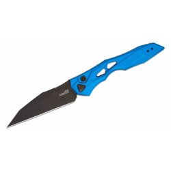 Couteau Automatique Kershaw Launch 13 AUTO Blue Lame Acier CPM-154 Manche Alu Button Lock USA KS7650BLU - Livraison Gratuite