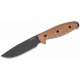 Couteau Cold Steel Republic Survival Lame Acier CPM-S35VN Manche Micarta Etui Cuir Made USA CSFX50FLD - Livraison Gratuite