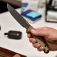 Couteau Cold Steel Republic Survival Lame Acier CPM-S35VN Manche Micarta Etui Cuir Made USA CSFX50FLD - Livraison Gratuite