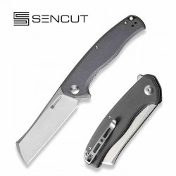 Couteau Sencut Traxler Gray Manche G10 Lame Acier 9Cr18MoV Satin IKBS Linerlock Clip S20057C3 - Livraison Gratuite