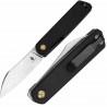 Couteau Kizer Cutlery Klipper Black Lame Acier CPM-3V Manche Aluminium IKBS Linerlock Clip KIV3580C1 - Livraison Gratuite