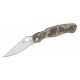 Couteau Spyderco Military 2 Compression Lock Camo Manche G10 Lame Acier S30V Clip USA SC36GPCMO2 - Livraison Gratuite