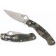 Couteau Spyderco Military 2 Compression Lock Camo Manche G10 Lame Acier S30V Clip USA SC36GPCMO2 - Livraison Gratuite