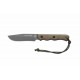 Couteau TOPS Spirit Hunter X3 1095 Carbon Tungsten Blade Green Micarta Handles Leather Sheath USA TPSHR03 - Livraison Gratuite