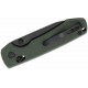 Couteau Vosteed Raccoon Green Lame Acier Sandvik 14C28N Blackwash Manche Micarta IKBS Clip VOSRCCBVPMN - Livraison Gratuite