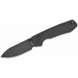 Couteau Vosteed Raccoon Black Lame Acier Sandvik 14C28N Blackwash Manche Micarta IKBS Clip VOSRCSVM6 - Livraison Gratuite