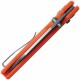 Couteau Vosteed Raccoon Orange Lame Acier Sandvik 14C28N Satin Manche G10 IKBS Clip VOSRCCBVTGO - Livraison Gratuite