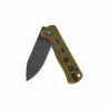 Couteau QSP Canary Ultem Folder Lame Acier 14C28N Blackwash Manche Ultem IKBS Linerlock Clip QS150J2 - Livraison Gratuite