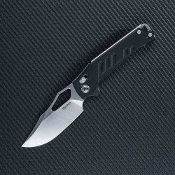 Couteau SRM Knives 283X Ambi Lock Black Lame Acier D2 Manche G10 Clip SRM238XGB - Livraison Gratuite