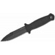Couteau Demko Armiger 4 Lame Acier 80CrV2 Spear Point Serrated Manche Polymère Etui Kydex DEM09650 - Livraison Gratuite