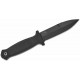 Couteau Demko Armiger 4 Lame Acier 80CrV2 Spear Point Serrated Manche Polymère Etui Kydex DEM09650 - Livraison Gratuite