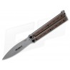 Couteau Bradley Kimura Balisong Butterfly Lame Acier 154CM Coyote G10 Made In USA BCC902 - Livraison Gratuite