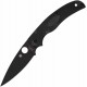  Couteau Spyderco Native Chief Lightweight Lame Acier CTS-BD1N Black Manche FRN Lockback USA SC244PBBK - Livraison Gratuite