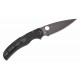  Couteau Spyderco Native Chief Lightweight Lame Acier CTS-BD1N Black Manche FRN Lockback USA SC244PBBK - Livraison Gratuite