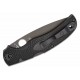  Couteau Spyderco Native Chief Lightweight Lame Acier CTS-BD1N Black Manche FRN Lockback USA SC244PBBK - Livraison Gratuite