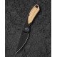 Couteau Bestech Lito Olive Lame Acier M390 Blackwash Manche Titane/Bois IKBS Framelock Clip BTKT2307C - Livraison Gratuite