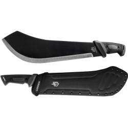 Machette Gerber Gator Bolo Machete Lame Acier Carbone 1050 Manche Grip Etui Nylon G2076 - Livraison Gratuite