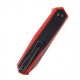 Couteau Kansept Integra Red & Black Lame Acier 154CM SW Manche G10 IKBS Linerlock Clip KT1042A3 - Livraison Gratuite
