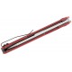 Couteau Kansept Integra Red & Black Lame Acier 154CM SW Manche G10 IKBS Linerlock Clip KT1042A3 - Livraison Gratuite