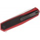 Couteau Kansept Integra Red & Black Lame Acier 154CM SW Manche G10 IKBS Linerlock Clip KT1042A3 - Livraison Gratuite