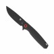 Couteau CobraTec Knives Rath Black Manche G10 Lame Acier D2 Linerlock Clip CBTRATHBLK - Livraison Gratuite