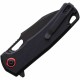 Couteau Cobratec Wolverine Black Manche G10 Lame Acier D2 IKBS Linerlock Clip CBTWLVRNBK - Livraison Gratuite
