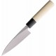 Couteau de Cuisine Japonais Mikihisa 120mm Manche Bois Lame Acier White steel 2 Japan MIKA029 - Livraison Gratuite