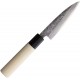 Couteau de Cuisine Japonais Mikihisa 105mm Manche Bois Lame Acier White steel 2 Made Japan MIKA028 - Livraison Gratuite