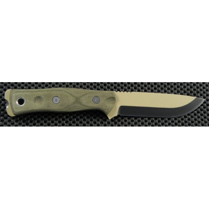 Couteau de Survie Tops B.O.B. Hunter Brothers of Bushcraft Acier 1095 Made In USA Manche Micarta TPBROSTAN - Livraison Gratuite