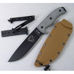 Rat Cutlery RC-6 fixe Survival CARBON 1095 - RC6P - Couteau Rat Cutlery