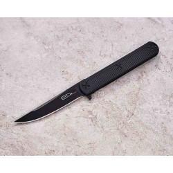 Couteau KA BAR Ek Folder Lame Acier S35VN Black Manche GFN Linerlock Clip EK201 - Livraison Gratuite