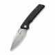 Couteau Sencut GlideStrike Black Lame Acier 9Cr18MoV Clip Point Manche Micarta IKBS Linerlock Clip S230184 - Livraison Gratuite