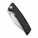 Couteau Sencut GlideStrike Black Lame Acier 9Cr18MoV Clip Point Manche Micarta IKBS Linerlock Clip S230184 - Livraison Gratuite