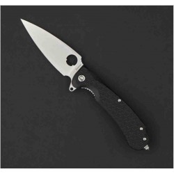 Couteau Daggerr Knives Resident Black Manche FRN Lame Acier 8Cr14MoV Linerlock Clip DGRRSFBKSW - Livraison Gratuite