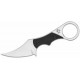 Couteau Mantis Sabot I Karambit 154CM Satin Trailing Point Manche Black G10 Etui Kydex MAN8301 - Livraison Gratuite