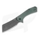 Couteau Kershaw Static Micarta Lame Cleaver Lame Acier D2 KIVT Linerlock Clip KS3445MCGBW - Livraison Gratuite