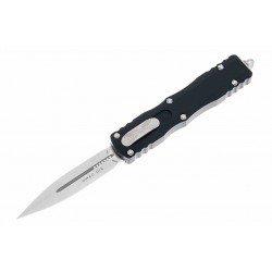 ﻿Couteau Automatique Microtech 225-10AP Dirac AUTO OTF Double Edge Dagger Manche Black Alu USA MCT22510 - Livraison Gratuite