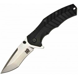 Couteau SKIF Griffin Black Manche G10 Lame Tanto Acier 9Cr18MoV SW IKBS Framelock Clip SKF422SE - Livraison Gratuite