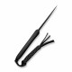Couteau CIVIVI Stormridge Black Lame Acier Nitro-V Blackwash Manche G10 Etui Kydex CIVC230411 - Livraison Gratuite