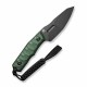 Couteau CIVIVI Propugnator Green Manche Micarta Lame Acier D2 BLK Reverse Tanto Etui Kydex CIVC230022 - Livraison Gratuite