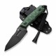 Couteau CIVIVI Propugnator Green Manche Micarta Lame Acier D2 BLK Reverse Tanto Etui Kydex CIVC230022 - Livraison Gratuite