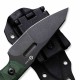 Couteau CIVIVI Propugnator Green Manche Micarta Lame Acier D2 BLK Reverse Tanto Etui Kydex CIVC230022 - Livraison Gratuite