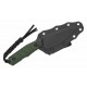 Couteau CIVIVI Propugnator Green Manche Micarta Lame Acier D2 BLK Reverse Tanto Etui Kydex CIVC230022 - Livraison Gratuite
