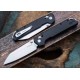 Couteau Kershaw Iridium DuraLock Reverse Tanto Lame Acier D2 SW Manche Alu IKBS Crossbar Lock Clip KS2038R - Livraison Gratuite