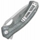 Couteau QSP Gorilla Denim Manche Micarta Lame Acier 14C28N SW IKBS Linerlock Clip QS153B1 - Livraison Gratuite